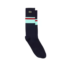 11: Lacoste Sport Compression Zone Striped Socks 1-pack Navy blue
